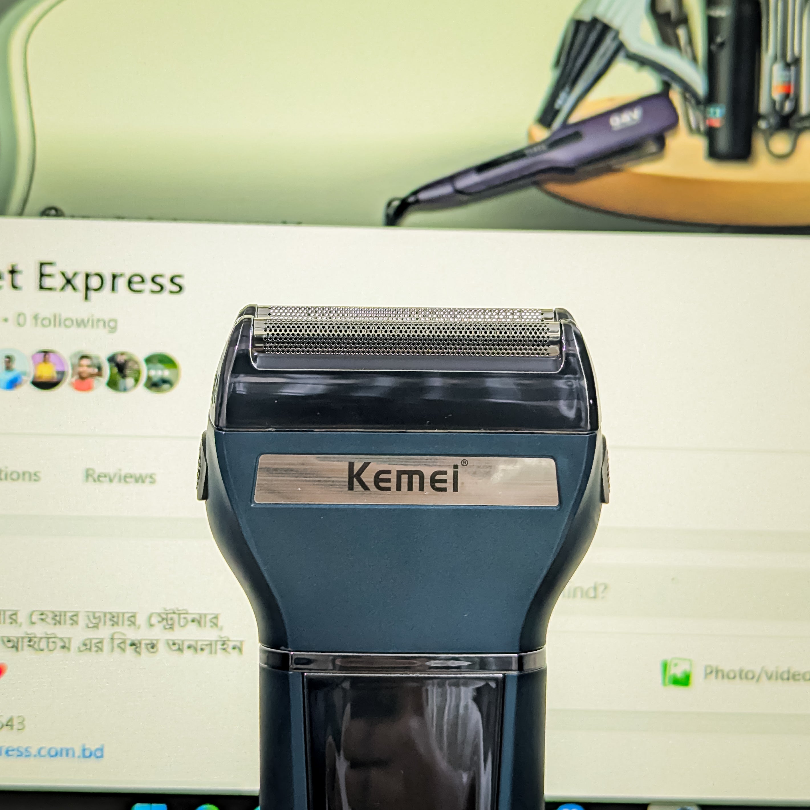 Kemei KM-6541 3-in-1 Multi-Functional Grooming Trimmer