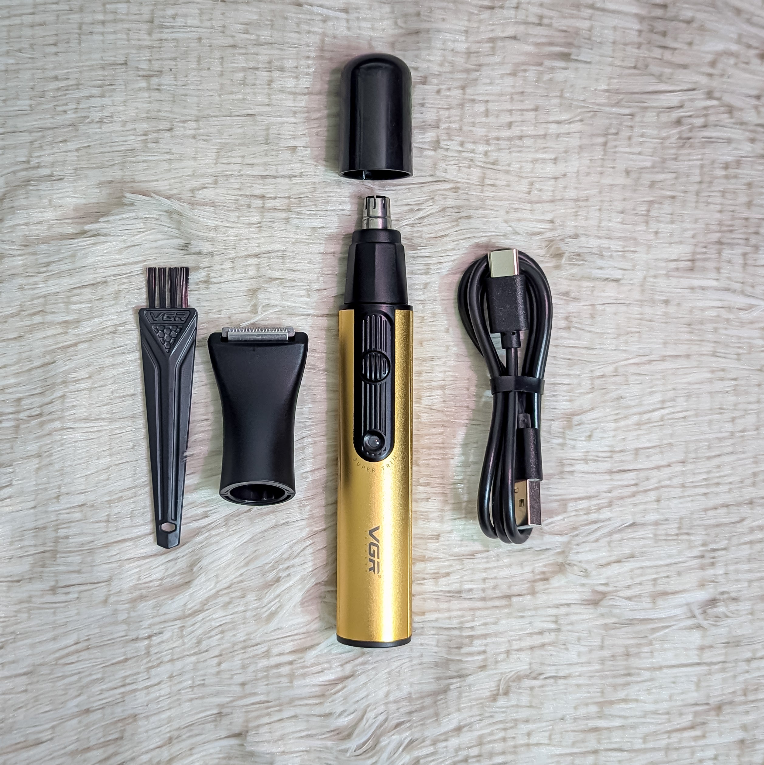 VGR V-626 Professional 2-in-1 Nose & Detail Trimmer