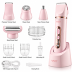 VGR V-763 Professional 5-in-1 Lady Care Set – IPX7 Waterproof Multi-Functional Trimmer & Grooming Kit
