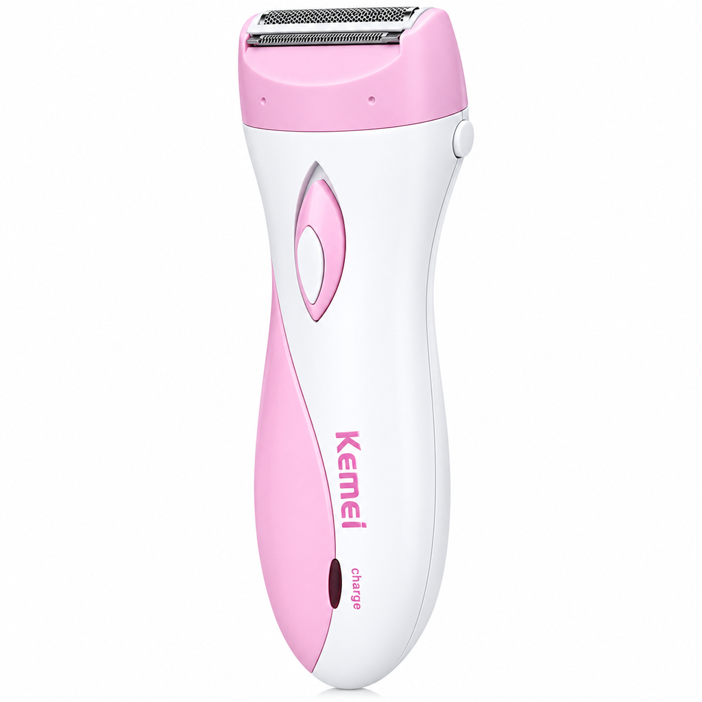 Kemei KM-3018 Professional Lady Shaver – Wet & Dry Use, 7000 RPM Motor & Flexible Swing Head