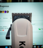 Kemei KM-809A Professional Hair Trimmer for Men – Rechargeable & Cordless
