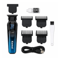 Kemei KM-1358 Cordless Hair Clipper Complete Set