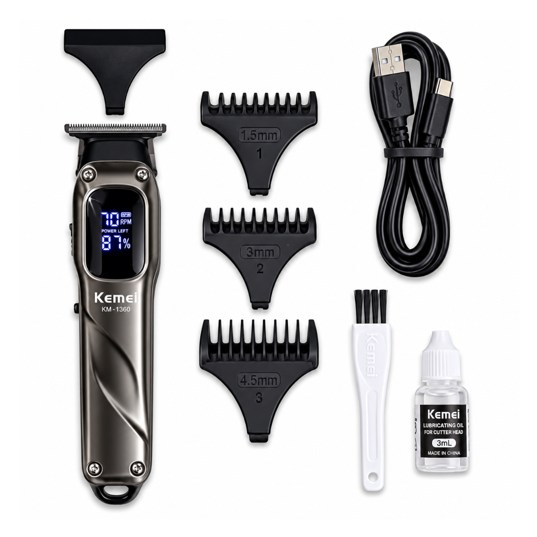 Kemei KM-1360 Professional Cordless Hair Clipper