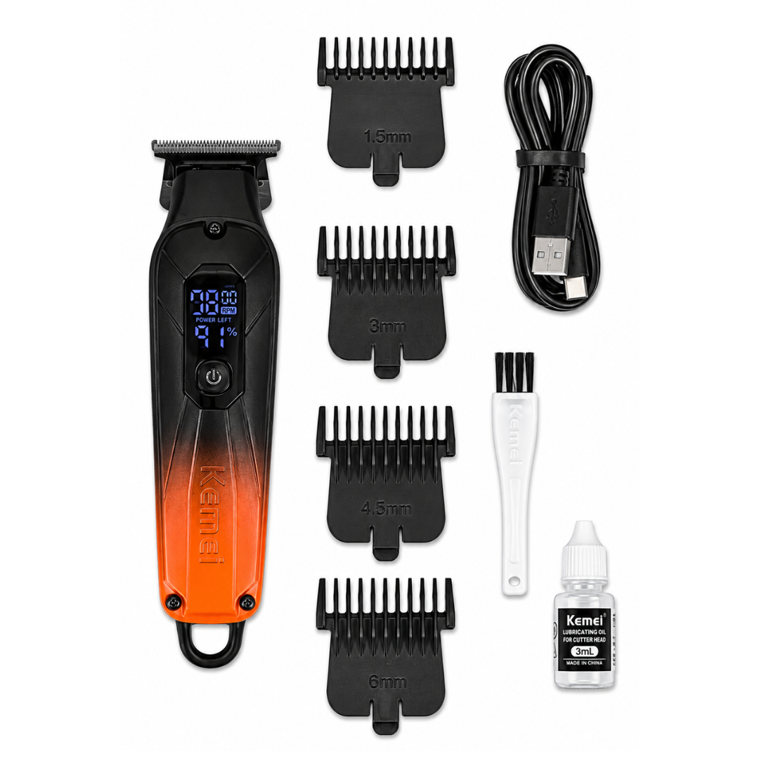Kemei KM-1741 Professional Rechargeable Beard Trimmer