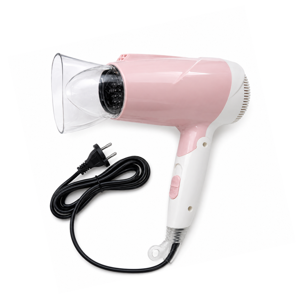 Kemei KM-6831 Cool &amp; Hot Foldable Ionic Hair Dryer for Women – 1600W