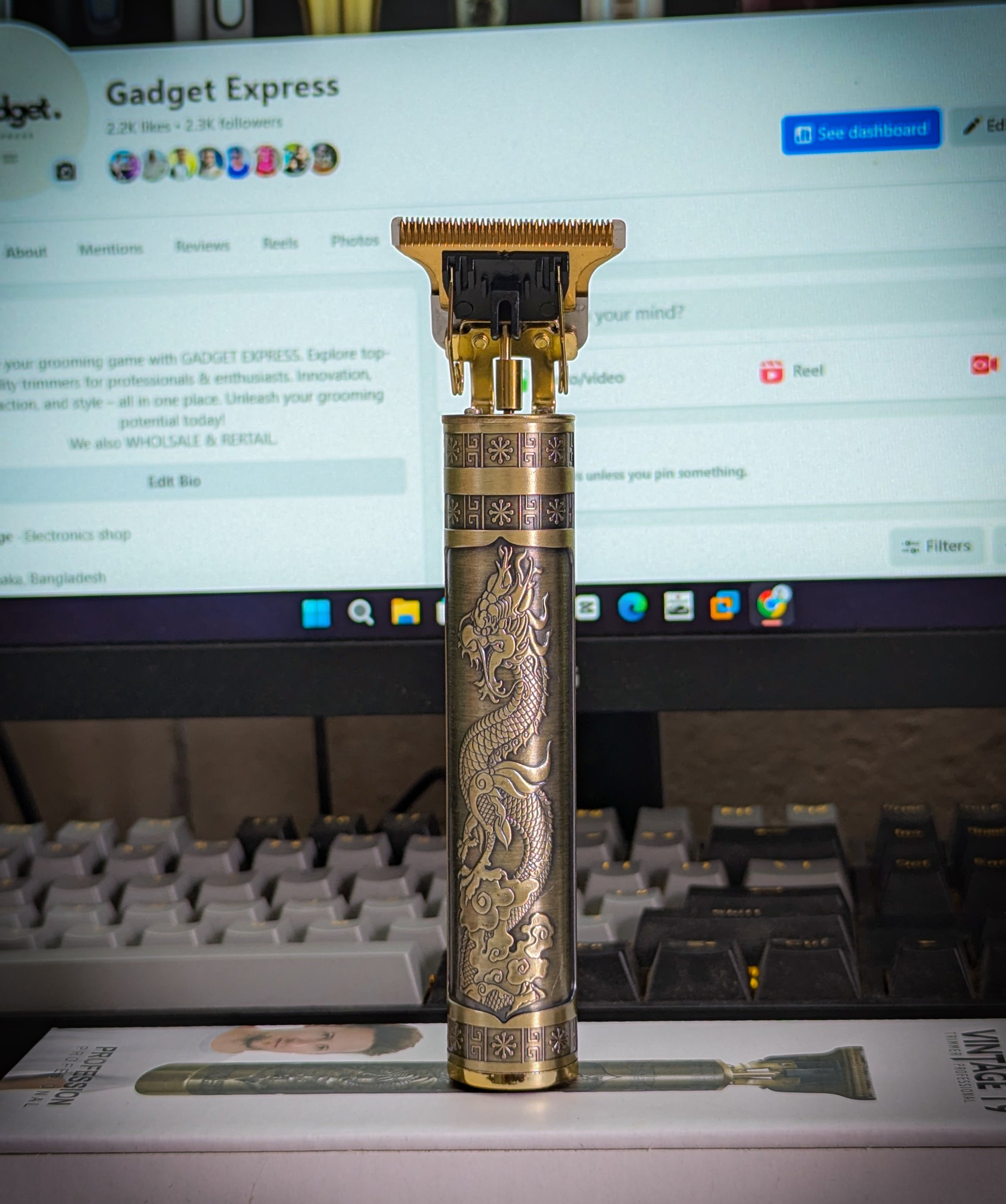 Vintage T9 Professional Hair &amp; Beard Trimmer