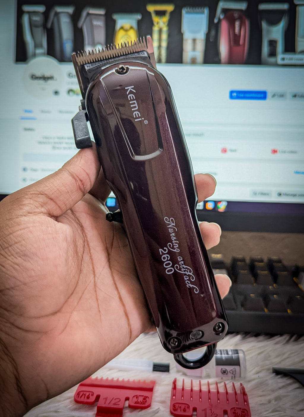 Kemei KM-2600 AC/DC Professional Hair Clipper