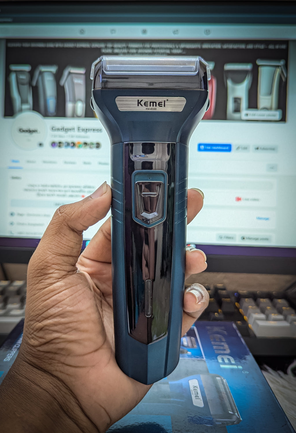 Kemei KM-6330 3-in-1 Professional Grooming Kit