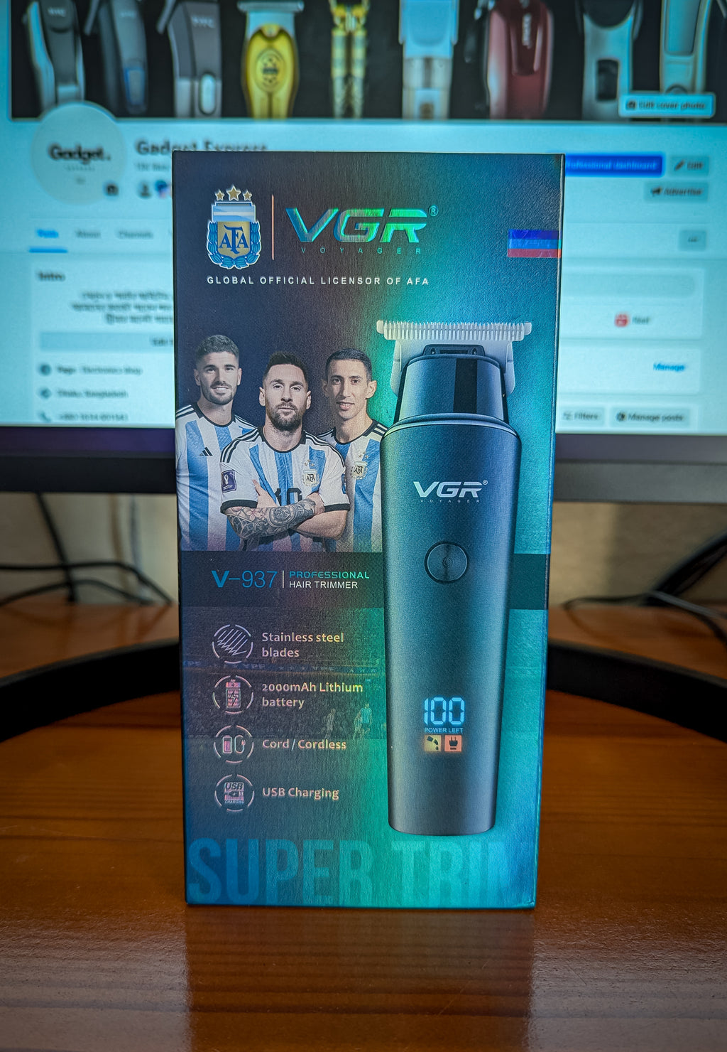 VGR V-937 Professional Hair & Beard Trimmer