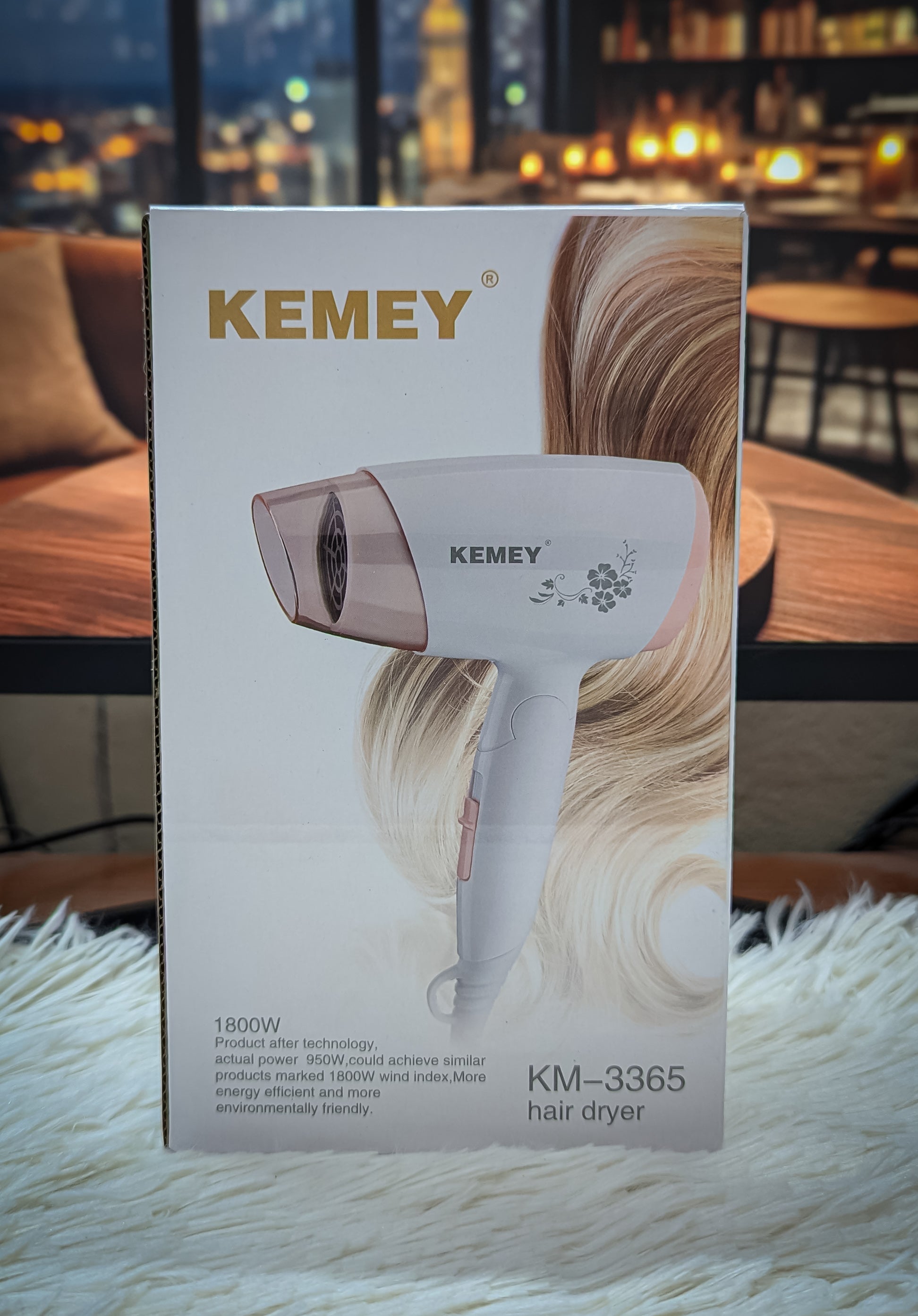 Kemei KM-3365 Foldable Hair Dryer