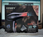 Kemei KM-3322 3-in-1 Professional Hair Dryer
