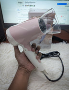 Kemei KM-6831 Cool &amp; Hot Foldable Ionic Hair Dryer for Women – 1600W