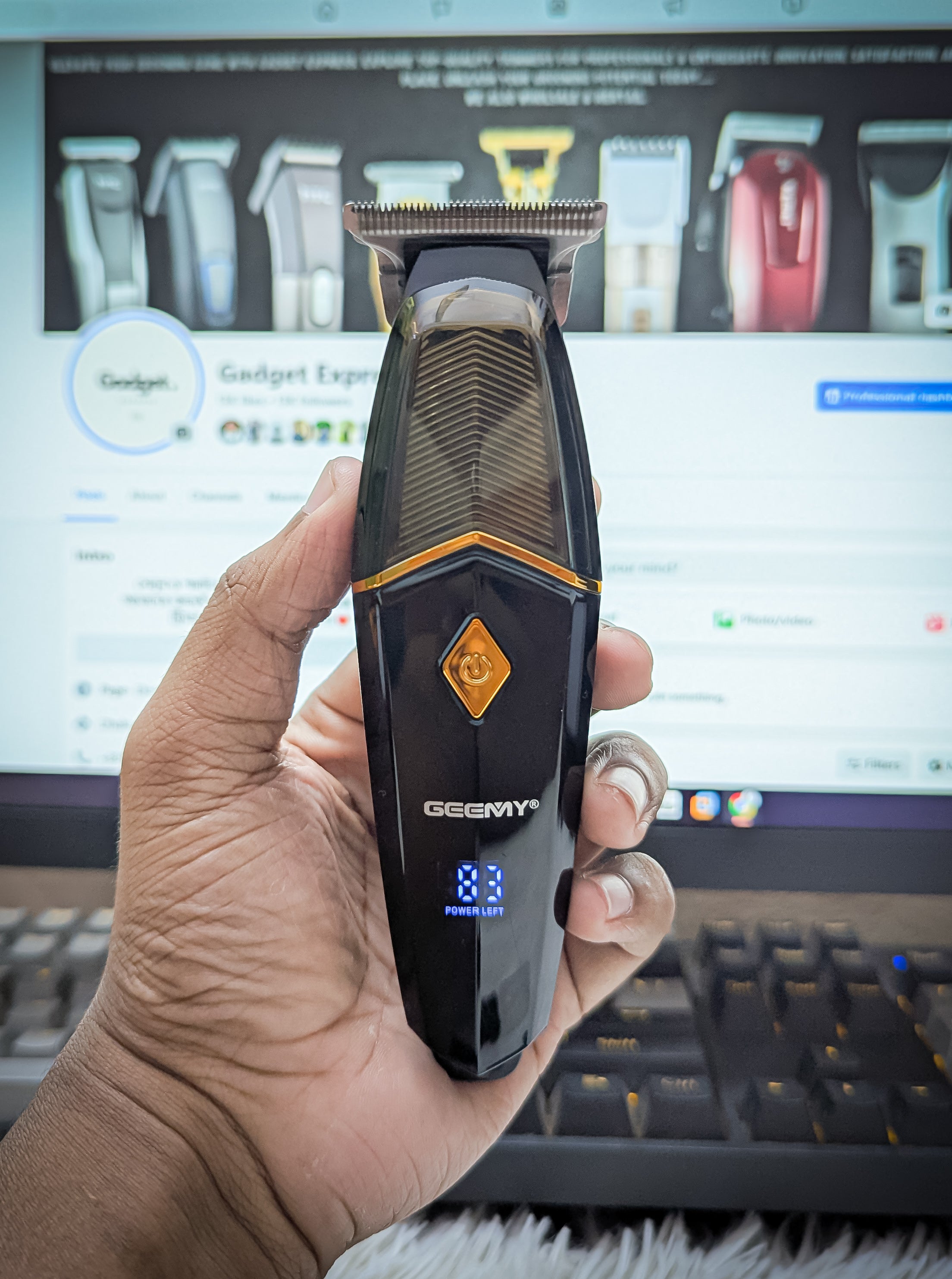 Geemy GM-8033 Professional Beard Trimmer