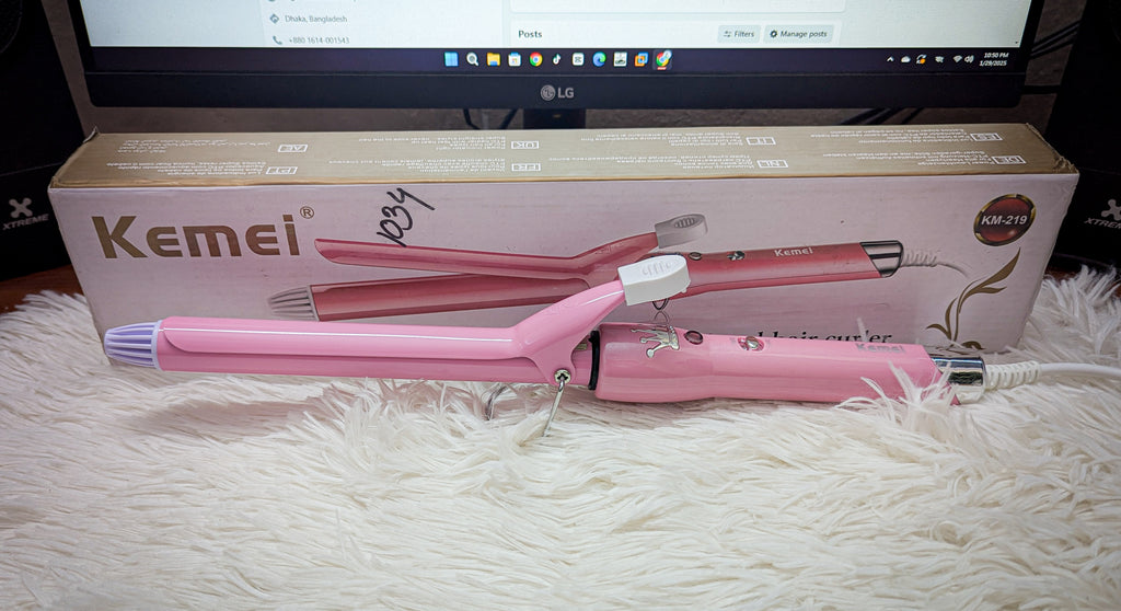 KEMEI KM-219 Professional Hair Straightener