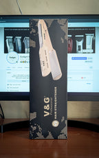 V&G V2 Professional Hair Straightener for Women – 65W Quick-Heating Ceramic Flat Iron