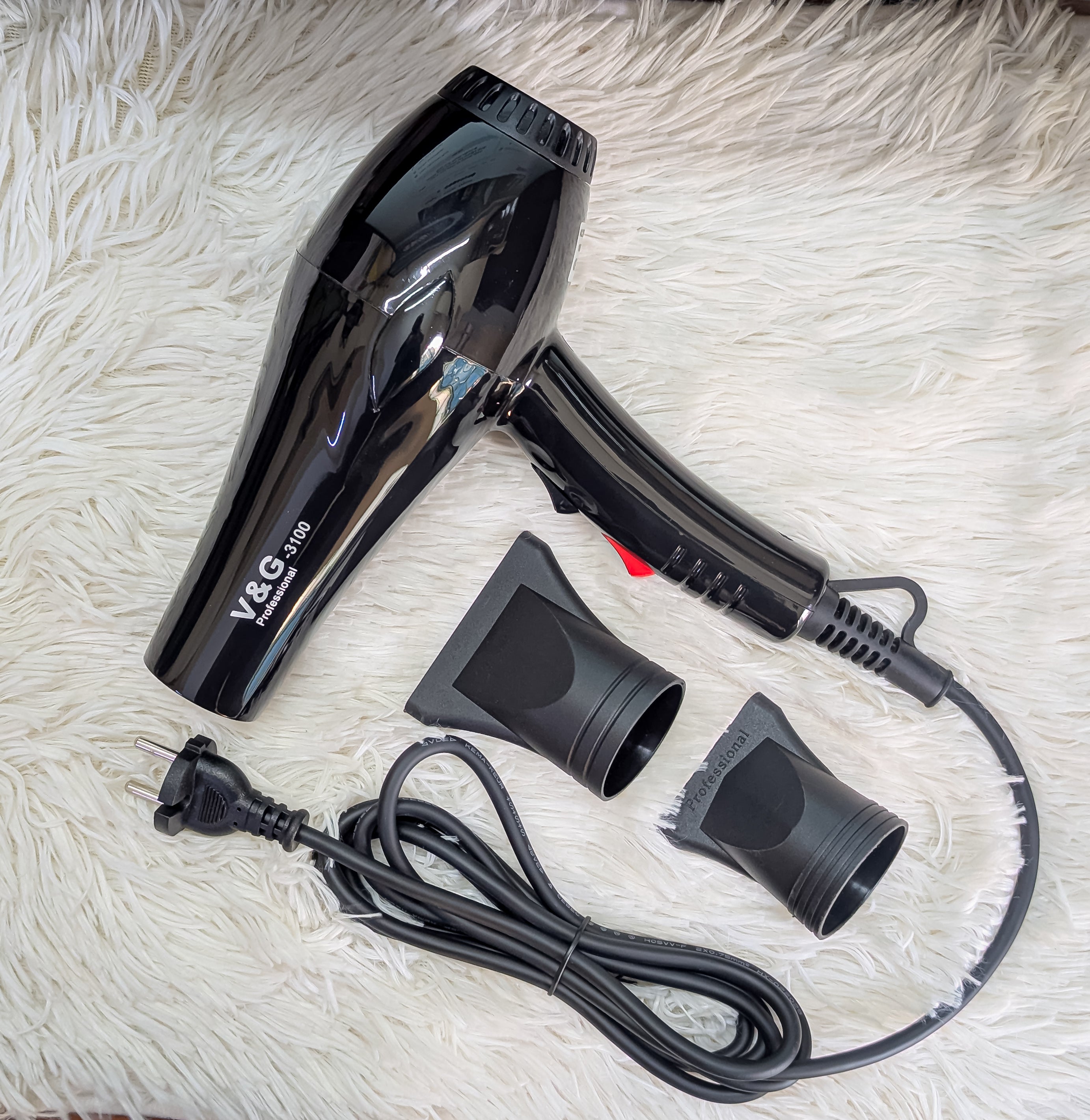 V&G M-3100 Professional Hair Dryer – 1800W AC Motor