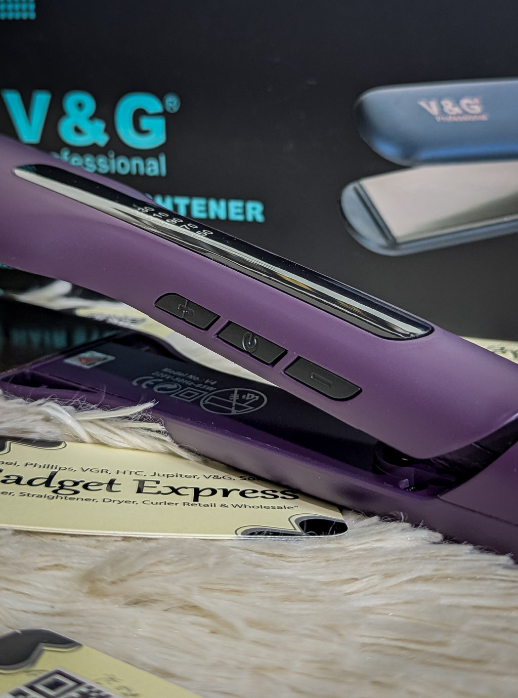 V&G V4 Professional Hair Straightener