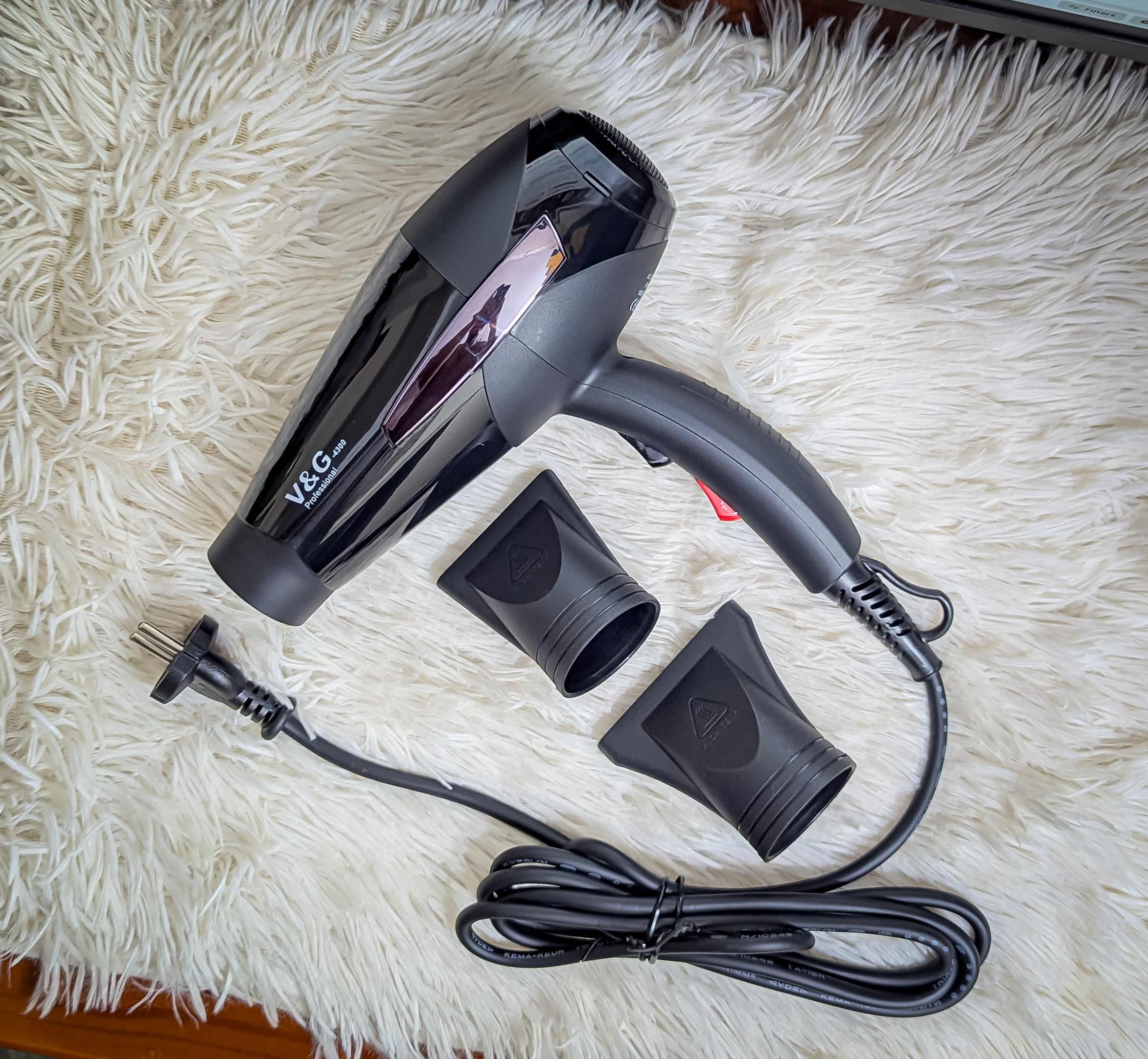 V&G Pro 4300 Professional Hair Dryer with 2000W AC Motor