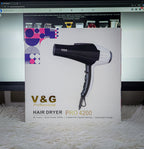 V&G Pro 4200 Professional Hair Dryer – 1800–2300W