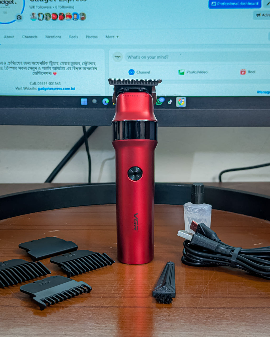 VGR V-987 Professional Hair & Beard Trimmer