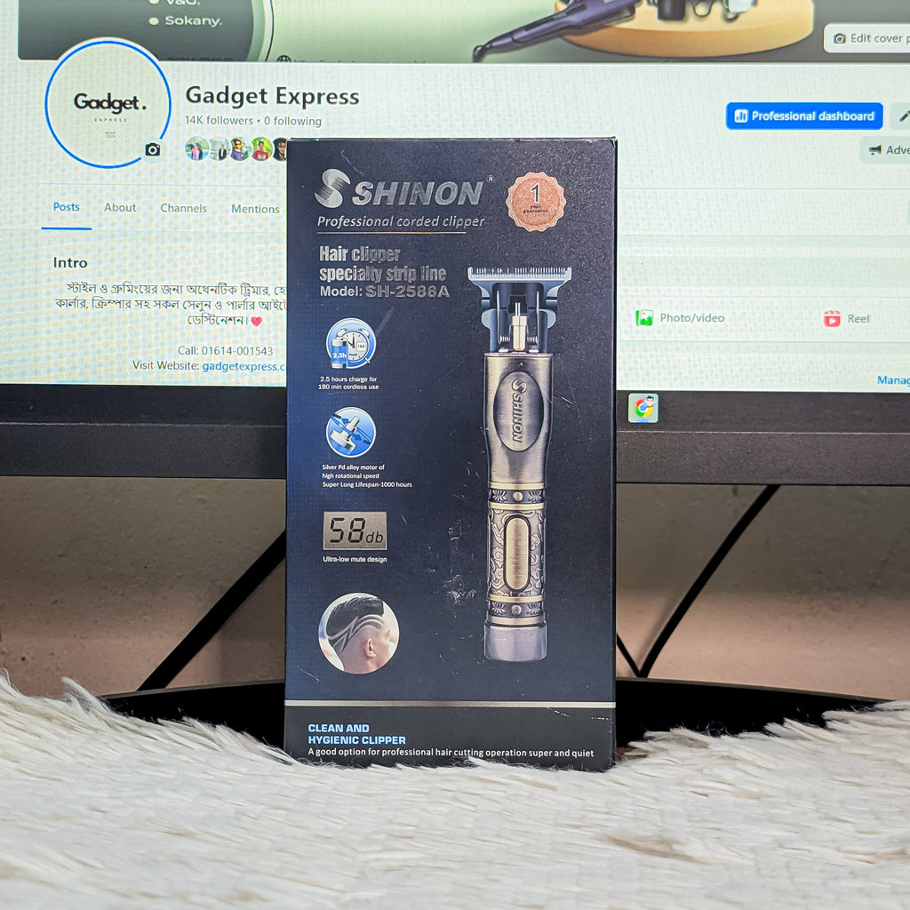 Shinon SH-2588A Professional Hair & Beard Trimmer