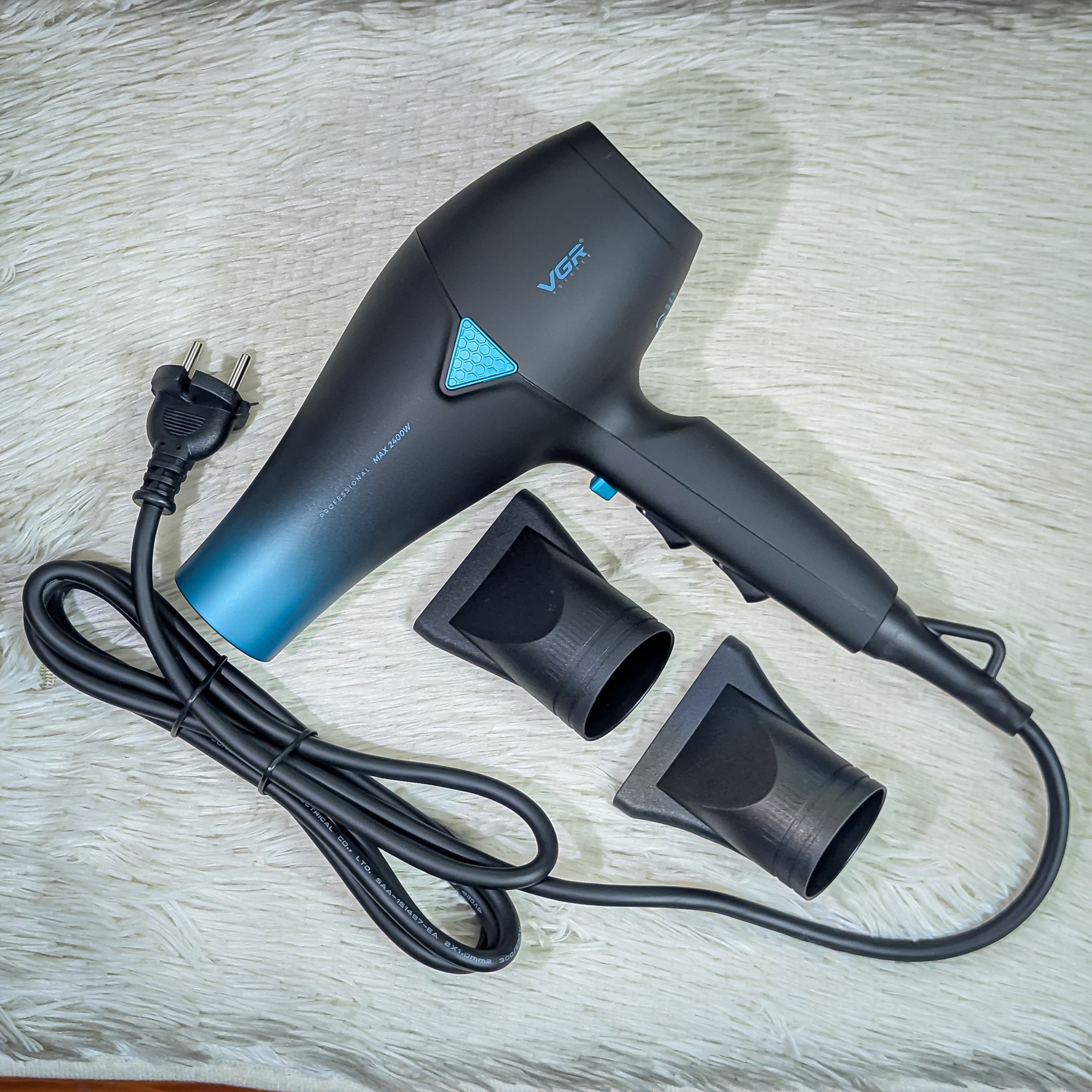 VGR V-455 Professional Hair Dryer with 2000–2400W AC Motor