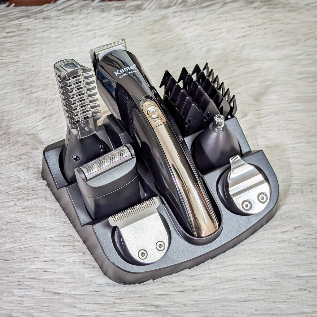Kemei KM-600 Titanium Blade 11-in-1 Hair Trimmer