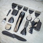 Kemei KM-600 Titanium Blade 11-in-1 Hair Trimmer