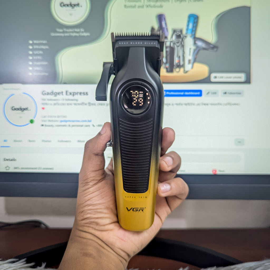 VGR V-196 Professional Hair Clipper & Trimmer