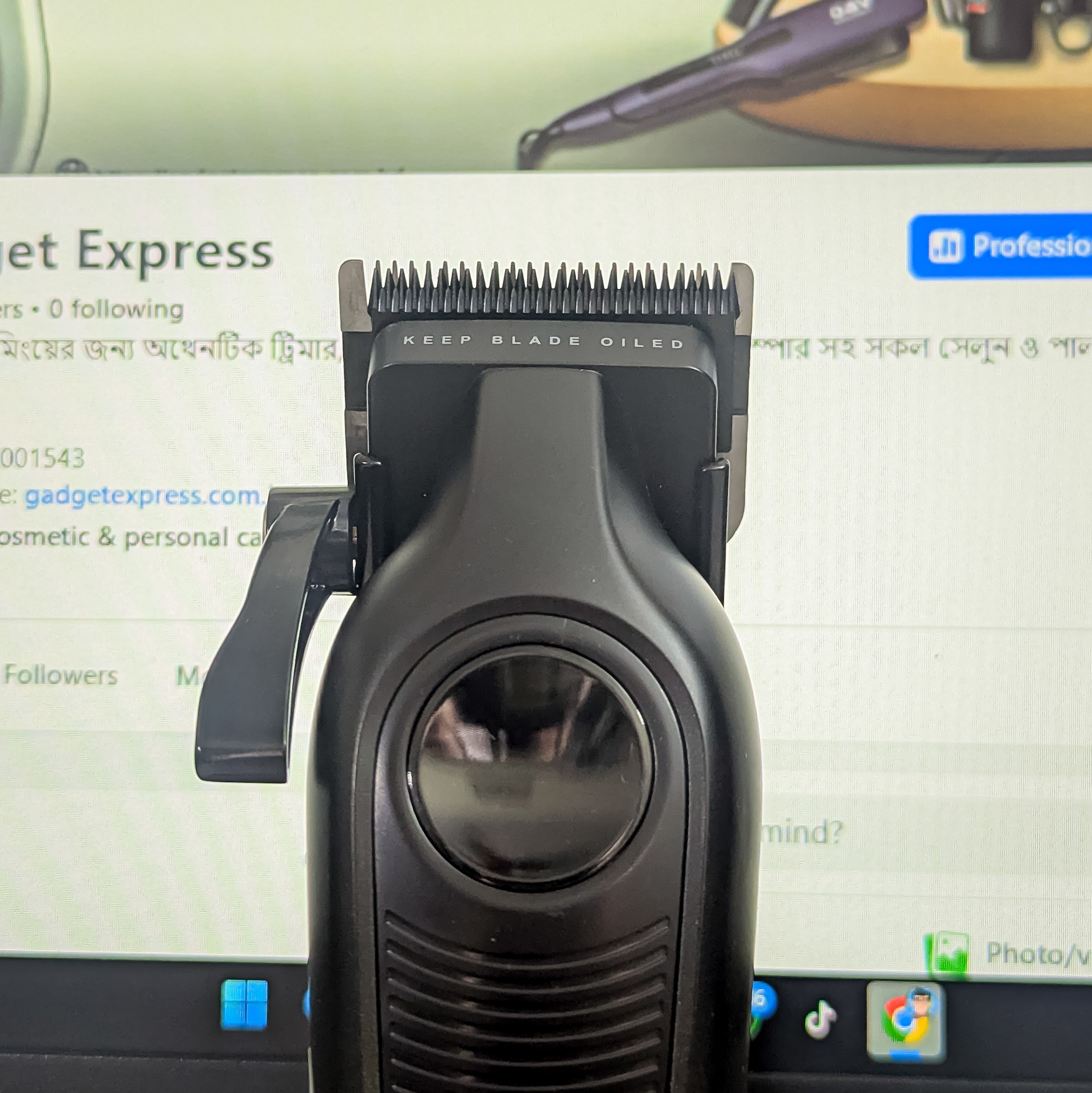 VGR V-196 Professional Hair Clipper & Trimmer