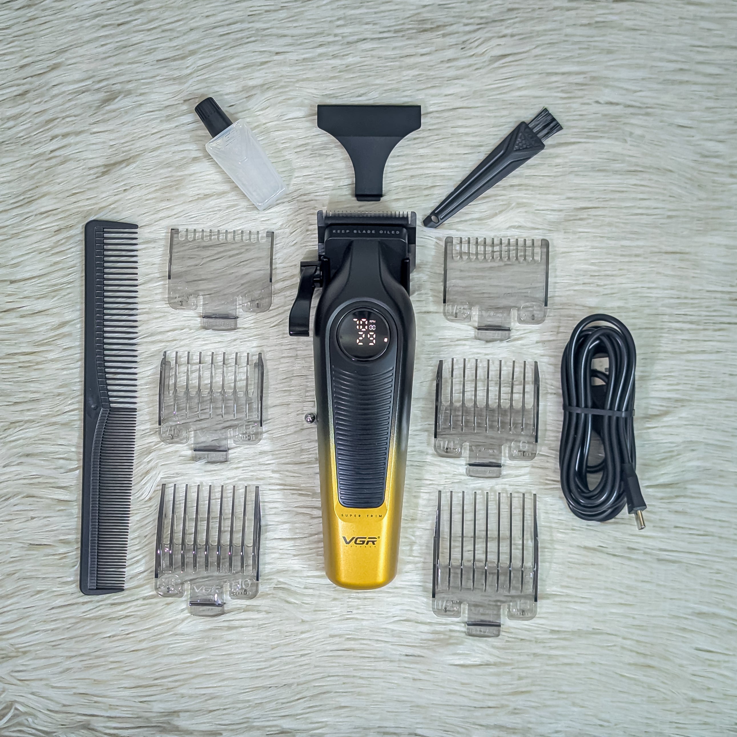 VGR V-196 Professional Hair Clipper & Trimmer