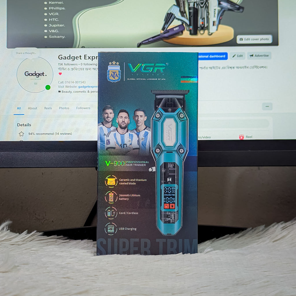 VGR V-900 Professional Hair &amp; Beard Trimmer
