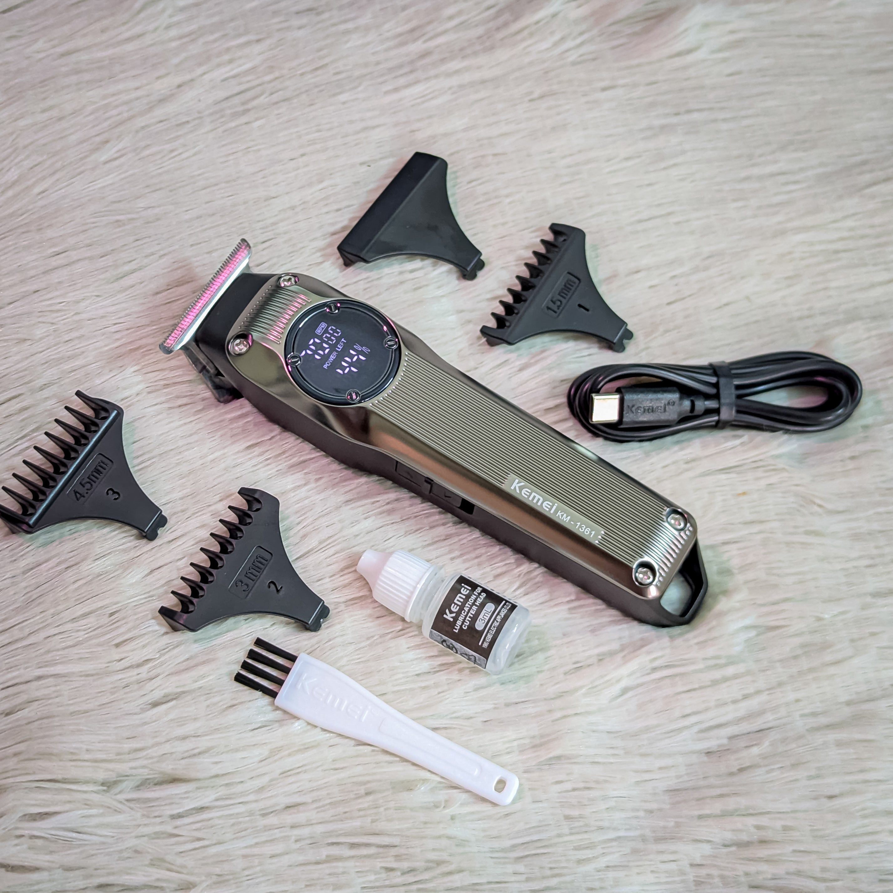Kemei KM-1361 Professional Beard Trimmer