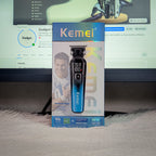 Kemei KM-1358 Cordless Hair Clipper Complete Set