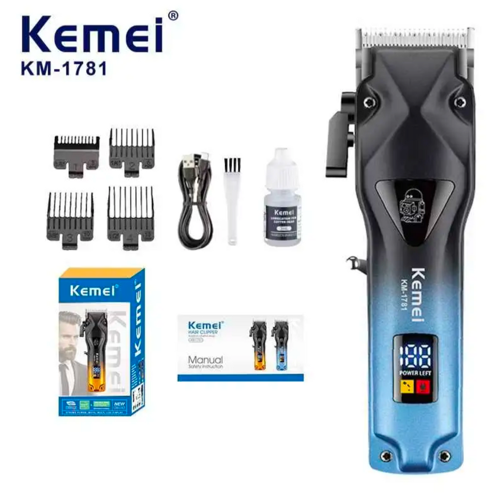 Kemei KM-1781 Professional Hair Clipper & Beard Trimmer